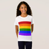 Flag für Gay Pride T-Shirt (Vorne ganz)