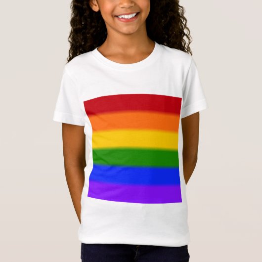 Flag für Gay Pride T-Shirt (Vorderseite)