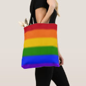 Flag für Gay Pride Tasche (Von Nahem)