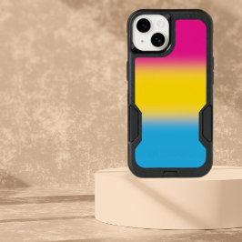 Flag für glänzende Pansexual-Stolz - farbenfrohe P