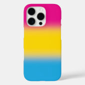 Flag für glänzende Pansexual-Stolz - farbenfrohe P Case-Mate iPhone Hülle (Rückseite)