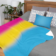 Flag für glänzende Pansexual-Stolz - farbenfrohe P