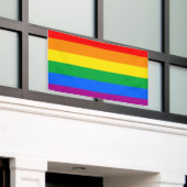 Flag für herkömmliche Gay Pride Banner (Äußeres Gebäude)