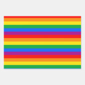 Flag für herkömmliche Gay Pride Geschenkpapier Set (Vorderseite 3)