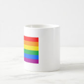 Flag für herkömmliche Gay Pride Kaffeetasse (Mittel)