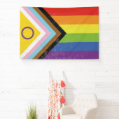 Flag für inklusiven intersexuellen Fortschritt Banner (InSitu)