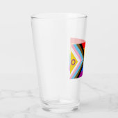 Flag für inklusiven intersexuellen Fortschritt Glas (Rechts)