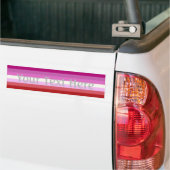 Flag für Lesben Autoaufkleber (Auf Lkw)