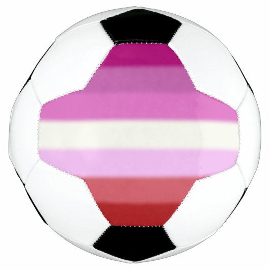 Flag für Lesben Fußball (Vorderseite)