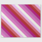 Flag für Lesben Geschenkpapier (Flach)