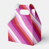 Flag für Lesben Geschenkschachtel (Rückseite)