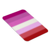 Flag für Lesben Magnet (Rechte Seite)