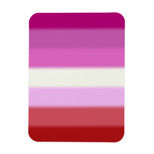 Flag für Lesben Magnet (Vertikal)