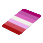 Flag für Lesben Magnet (Linke Seite)