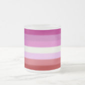 Flag für Lesben Mattglastasse (Mittel)
