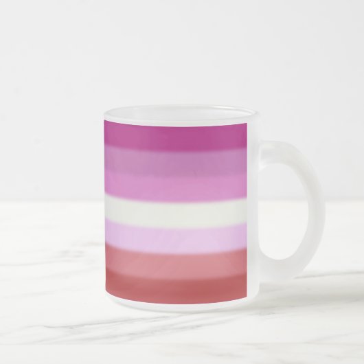 Flag für Lesben Mattglastasse (Rechts)