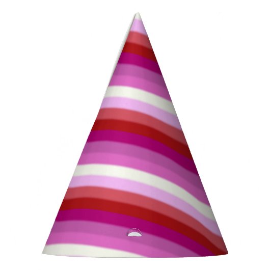 Flag für Lesben Partyhütchen (Links)