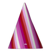 Flag für Lesben Partyhütchen (Rechts)