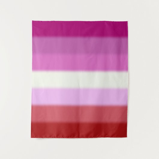 Flag für Lesben Wandteppich (Vorderseite)