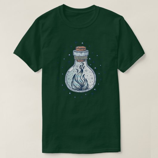 Flag für LGBT-Flaschen in der Flasche T-Shirt (Design vorne)