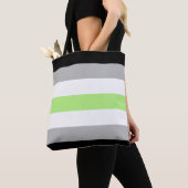 Flag für LGBTQ-Agender Tasche (Von Nahem)