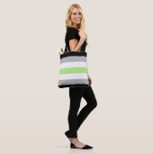 Flag für LGBTQ-Agender Tasche (Am Model)