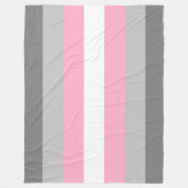Flag für Mädchen (Demi Girl Pride) (Geschlechtside Fleecedecke (Vorderseite)