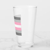 Flag für Mädchen (Demi Girl Pride) (Geschlechtside Glas (Links)