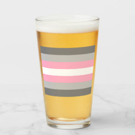 Flag für Mädchen (Demi Girl Pride) (Geschlechtside Glas