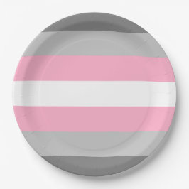 Flag für Mädchen (Demi Girl Pride) (Geschlechtside Pappteller