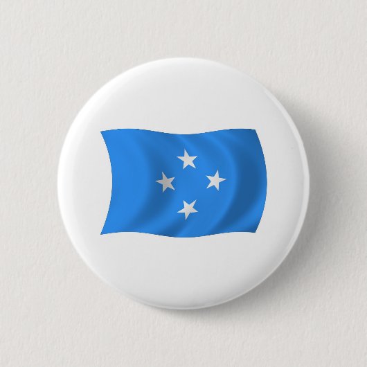 Flag für Mikronesien Button (Vorderseite)