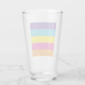 Flag für nicht binäre Geschlechter Glas (Rückseite)
