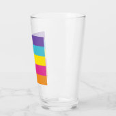 Flag für nicht binäre Geschlechter Glas (Links)