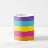 Flag für nicht binäre Geschlechter Kaffeetasse (Mittel)