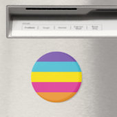 Flag für nicht binäre Geschlechter Magnet (In Situ (Geschirrspüler))