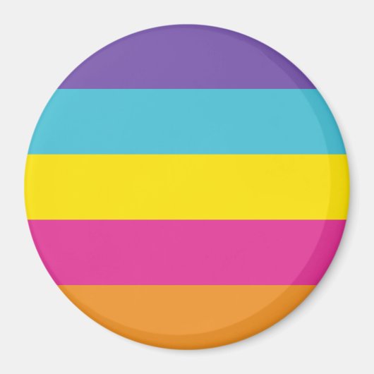 Flag für nicht binäre Geschlechter Magnet (Vorne)