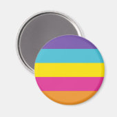 Flag für nicht binäre Geschlechter Magnet (Vorderseite/Rückseite)