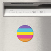 Flag für nicht binäre Geschlechter Magnet (In Situ (Geschirrspüler))