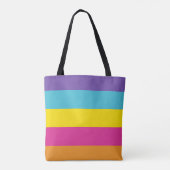 Flag für nicht binäre Geschlechter Tasche (Rückseite)