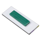 Flag für nicht binären Stolz Namenschild (Rückseite)