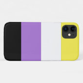Flag für nichtbinäre Pride Case-Mate iPhone Hülle (Rückseite (Horizontal))