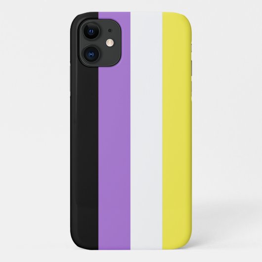 Flag für nichtbinäre Pride Case-Mate iPhone Hülle (Rückseite)