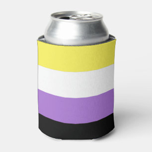 Flag für nichtbinäre Pride Dosenkühler