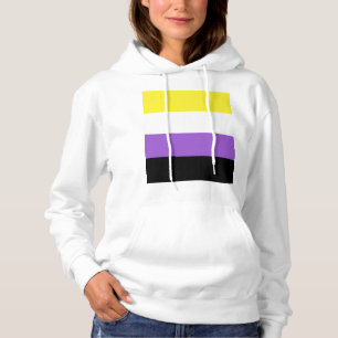 Flag für nichtbinäre Pride Hoodie