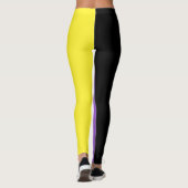 Flag für nichtbinäre Pride Leggings (Rückseite)