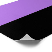 Flag für nichtbinäre Pride Poster (Ecke)