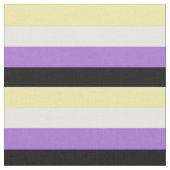 Flag für nichtbinäre Pride Stoff (Nahaufnahme)