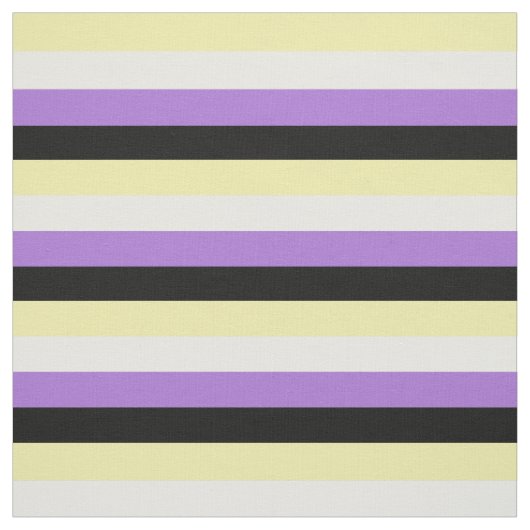 Flag für nichtbinäre Pride Stoff (Muster)