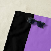 Flag für nichtbinäre Pride Strandtuch (Beispiel)