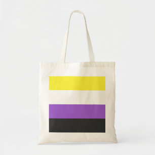 Flag für nichtbinäre Pride Tragetasche